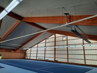 Renovierung der Tennishalle termingerecht abgeschlossen